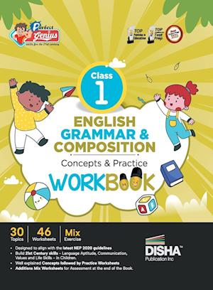 Perfect Genius Class 1 English Grammar & Composition Concepts & Practice Workbook | Follows NEP 2020 Guidelines