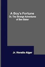 A Boy's Fortune; Or, The Strange Adventures of Ben Baker