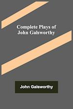 Complete Plays of John Galsworthy 