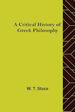 A Critical History of Greek Philosophy 