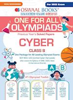 Oswaal One For All Olympiad Previous Years' Solved Papers, Class-8 Cyber Book (For 2023 Exam) 