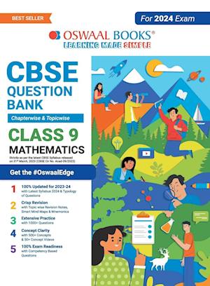 Oswaal CBSE Chapterwise & Topicwise Question Bank Class 9 Mathematics Book (For 2023-24 Exam)