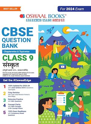 Oswaal CBSE Class 9 Sanskrit Question Bank (2024 Exam)