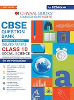 Oswaal CBSE Chapterwise & Topicwise Question Bank Class 10 Social Science Book (For 2023-24 Exam) 