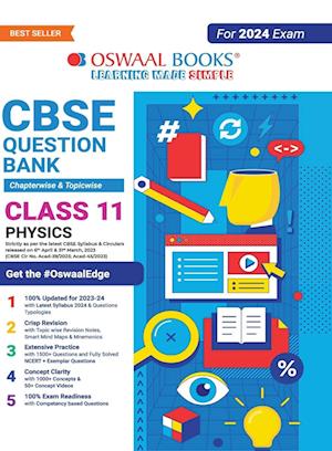 Oswaal CBSE Class 11 Physics Question Bank (2024 Exam)