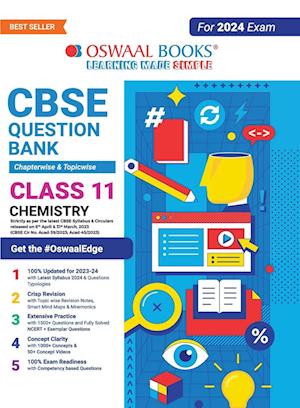 Oswaal CBSE Class 11 Chemistry Question Bank (2024 Exam)