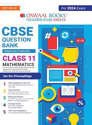 Oswaal CBSE Class 11 Mathematics Question Bank (2024 Exam)