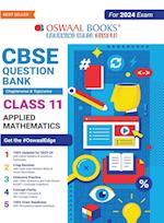 Oswaal CBSE Chapterwise & Topicwise Question Bank Class 11 Applied Mathematics Book (For 2023-24 Exam) 