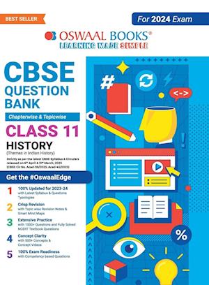 Oswaal CBSE Class 11 History Question Bank (2024 Exam)