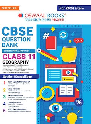 Oswaal CBSE Class 11 Geography Question Bank (2024 Exam)