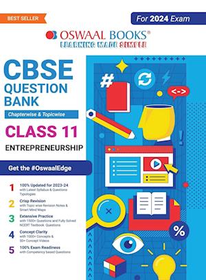 Oswaal CBSE Chapterwise & Topicwise Question Bank Class 11 Entrepreneurship Book (For 2023-24 Exam)