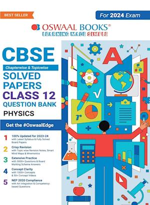 Oswaal CBSE Chapterwise & Topicwise Question Bank Class 12 Physics Book (For 2023-24 Exam)