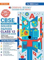 Oswaal CBSE Class 12 Applied Mathematics Question Bank 2023-24 Book 