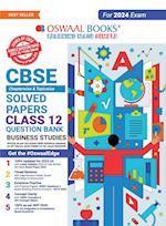 Oswaal CBSE Class 12 Business Studies Question Bank 2023-24 Book 