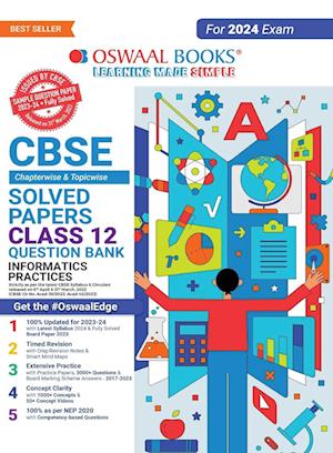 Oswaal CBSE Class 12 Informatics Practices Question Bank 2023-24 Book