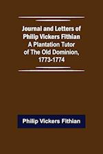 Journal and Letters of Philip Vickers Fithian