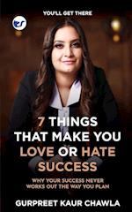 7 Things That Make You Love or Hate Success