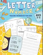 Letter and Number Tracing Workbook