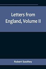 Letters from England, Volume II 