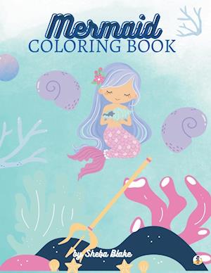 Mermaid Coloring Book for Kids Ages 6-12