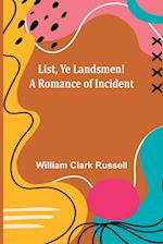 List, Ye Landsmen! A Romance of Incident 
