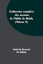 Collection complète des oeuvres de l'Abbé de Mably (Volume 3)