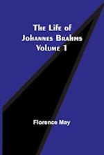 The Life of Johannes Brahms Volume 1 