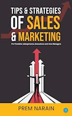 TIPS & STRATEGIES OF SALES & MARKETING 