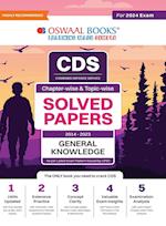 Oswaal CDS Question Bank | Previous Years Solved Question Papers Chapter-Wise & Topic-Wise General Knowledge (2014-2023) For 2024 Exam