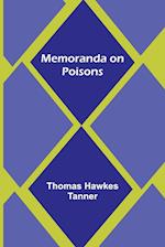 Memoranda on Poisons 