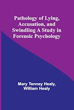 Pathology of Lying, Accusation, and Swindling A Study in Forensic Psychology 