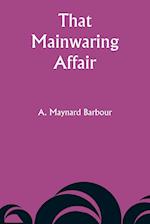 That Mainwaring Affair 