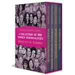 World's Greatest Library- A Collection of 100 Women Personalities (Boxed Set of 4 Books)