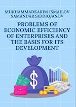 Problems of economic efficiency of enterprises and the basis for its development