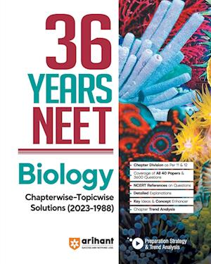 36 Years' Chapterwise Topicwise Solutions NEET Biology 1988-2023