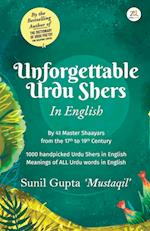 Unforgettable Urdu Shers