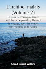 L'archipel malais (Volume 2) Le pays de l'orang-outan et de l'oiseau de paradis; Un récit de voyage, avec des études sur l'homme et la nature