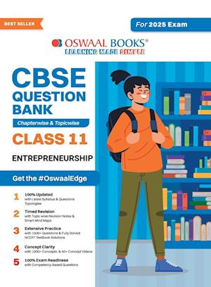 Oswaal CBSE Question Bank Class 11 Entrepreneurship, Chapterwise and Topicwise Solved Papers For 2025 Exams