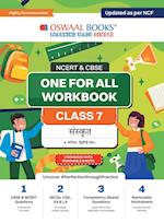 Oswaal NCERT & CBSE One for all Workbook | Sanskrit | Class 7 | Updated as per NCF | MCQ's | VSA | SA | LA | For Latest Exam