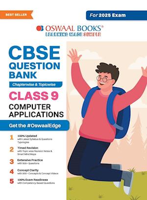 Oswaal CBSE Question Bank Class 9 Computer Application, Chapterwise and Topicwise Solved Papers For 2025 Exams