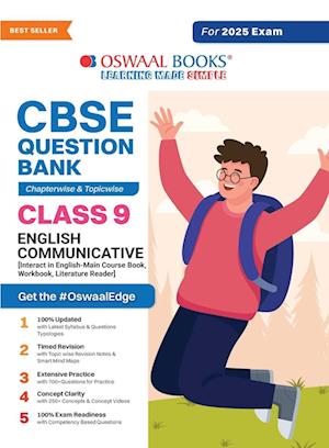 Oswaal CBSE Question Bank Class 9 English Communicative, Chapterwise and Topicwise Solved Papers For 2025 Exams