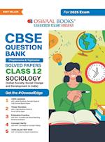 Oswaal CBSE Question Bank Class 12 Sociology, Chapterwise and Topicwise Solved Papers For Board Exams 2025