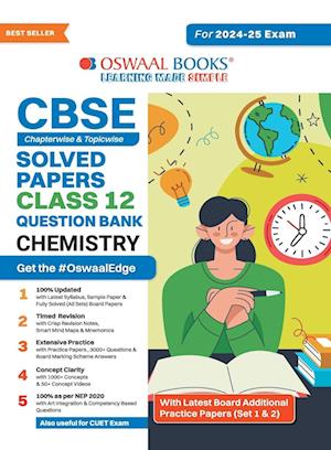 Oswaal CBSE Question Bank Class 12 Chemistry, Chapterwise and Topicwise Solved Papers For Board Exams 2025