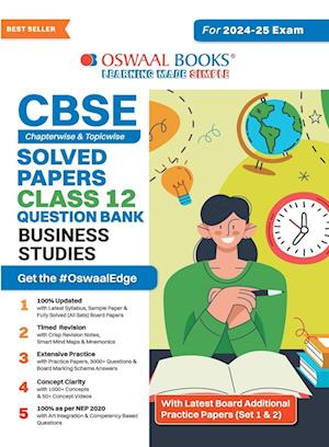 Oswaal CBSE Question Bank Class 12 Business Studies, Chapterwise and Topicwise Solved Papers For Board Exams 2025