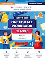 Oswaal NCERT & CBSE One for all Workbook | Sanskrit | Class 6 | Updated as per NCF | MCQ's | VSA | SA | LA | For Latest Exam