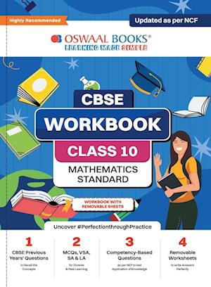 Oswaal CBSE Workbook | Mathematics | Class 10 | Updated as per NCF | For better results | For 2024 Exam