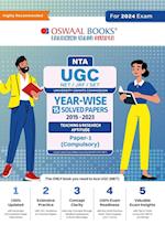 Oswaal NTA UGC NET/JRF/SET Paper-1 (Compulsory) | 15 Year's Solved Papers Teaching & Research Aptitude | Yearwise | 2015-2023 | For 2024 Exam