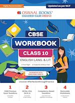 Oswaal CBSE Workbook | English Language and Literature | Class 10 | Updated as per NCF | For better results | For 2024 Exam