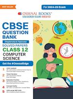 Oswaal CBSE Question Bank Class 12 Computer Science, Chapterwise and Topicwise Solved Papers For Board Exams 2025