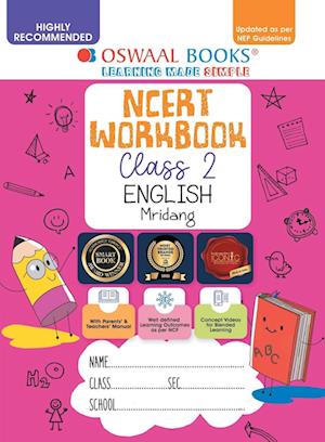 Oswaal NCERT Workbook Class 2 English Mridang (For Latest Exam)